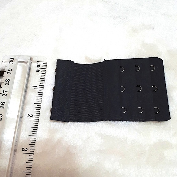 Black Bra Back Strap Extender Set - Picture 3 of 3